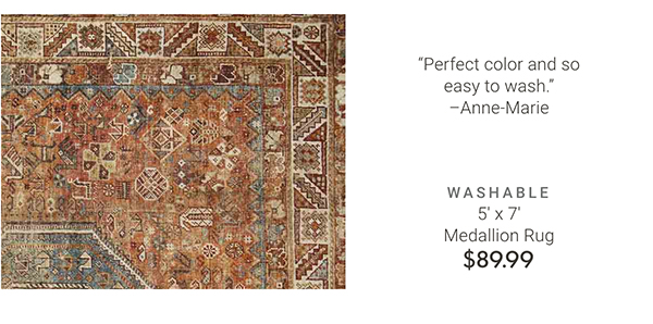 5' x 7' Medallion Rug