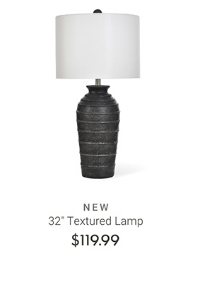 32" Textured Lamp