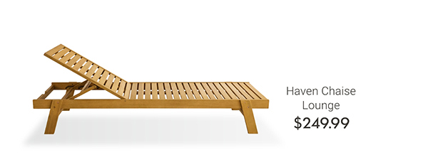 Haven Chaise Lounge