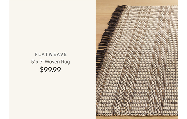 5' x 7' Woven Rug