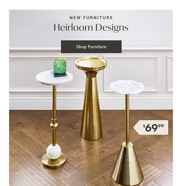 Heirloom Designs | Shop Furniture >