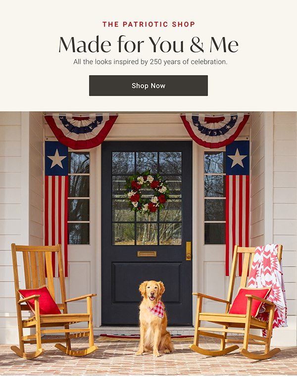The Patriotic Shop - Made for You & Me - Shop Now