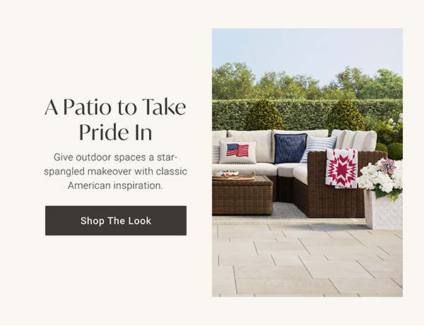 A Patio to Take Pride In - Shop The Look