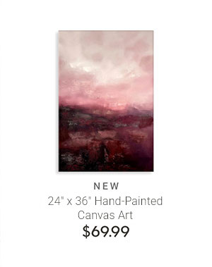 24" x 36" Hand-Painted Canvas Art