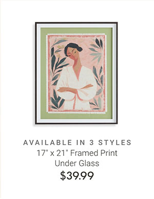 17" x 21" Framed Print Under Glass