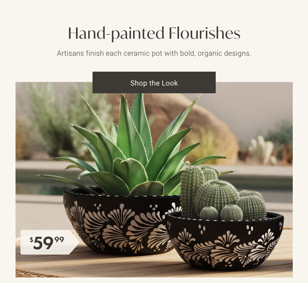 Hand-painted Flourishes - Shop The Look