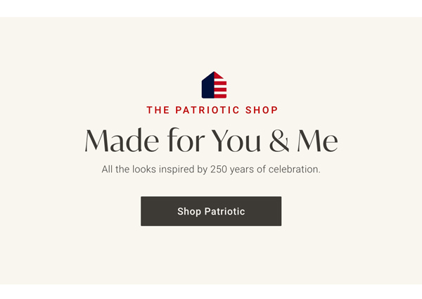The Patriotic Shop - Made for You & Me - Shop Patriotic