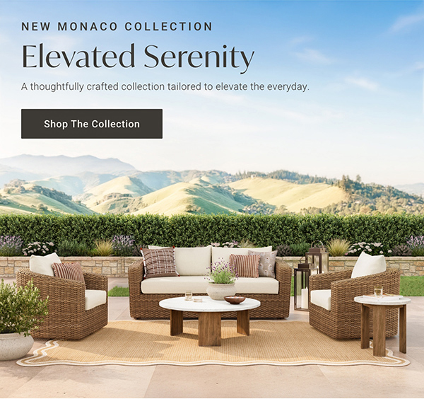 New Monaco Collection - Elevated Serenity - Shop The Collection