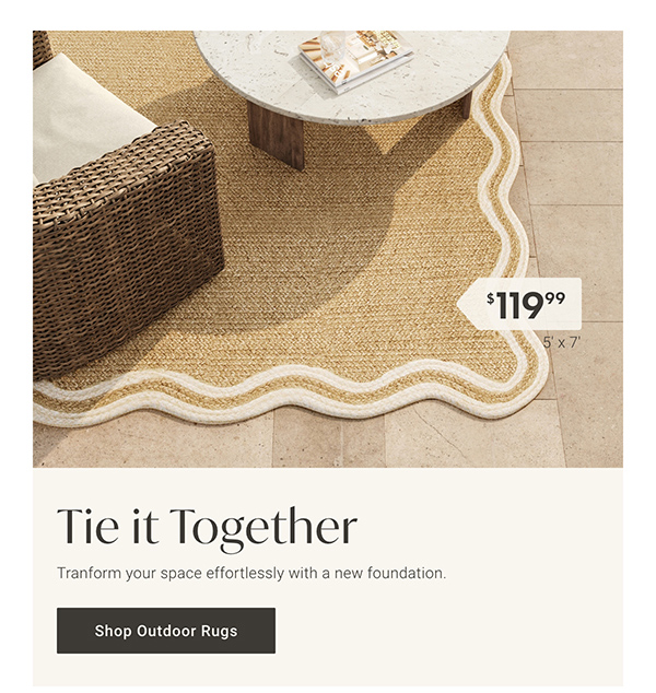 Tie it Together - Shop Outdoor Rugs
