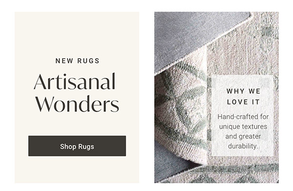 Artisanal Wonders | Shop Rugs >