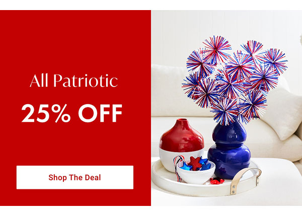 All Patriotic - 25% OFF - Shop The Deal