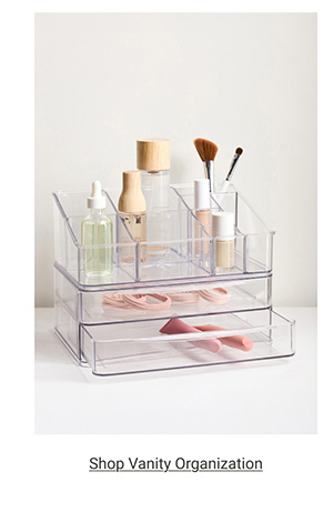 Shop Vanity Organization