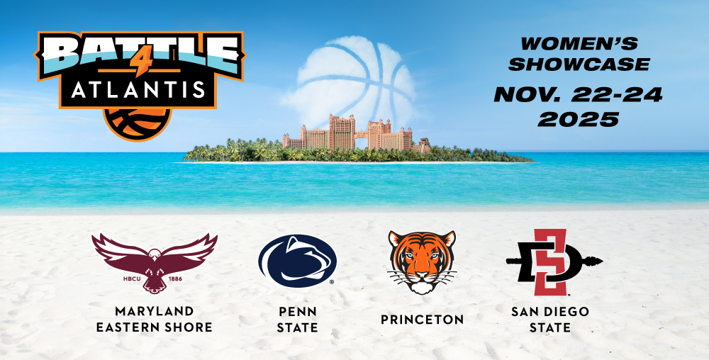 Battle for Atlantis women's teams