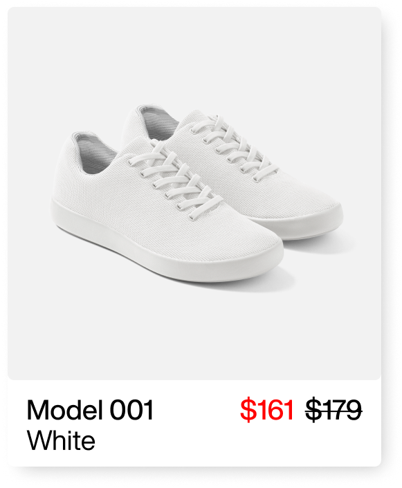 Shop Shoes – Atoms Model 001 White, now $161 (was $179)