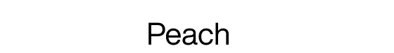 Peach