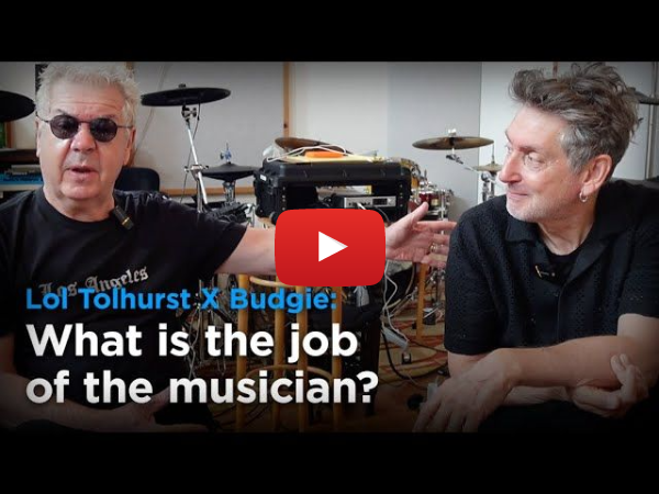 Lol Tolhurst X Budgie: "What is the job of the musician?"