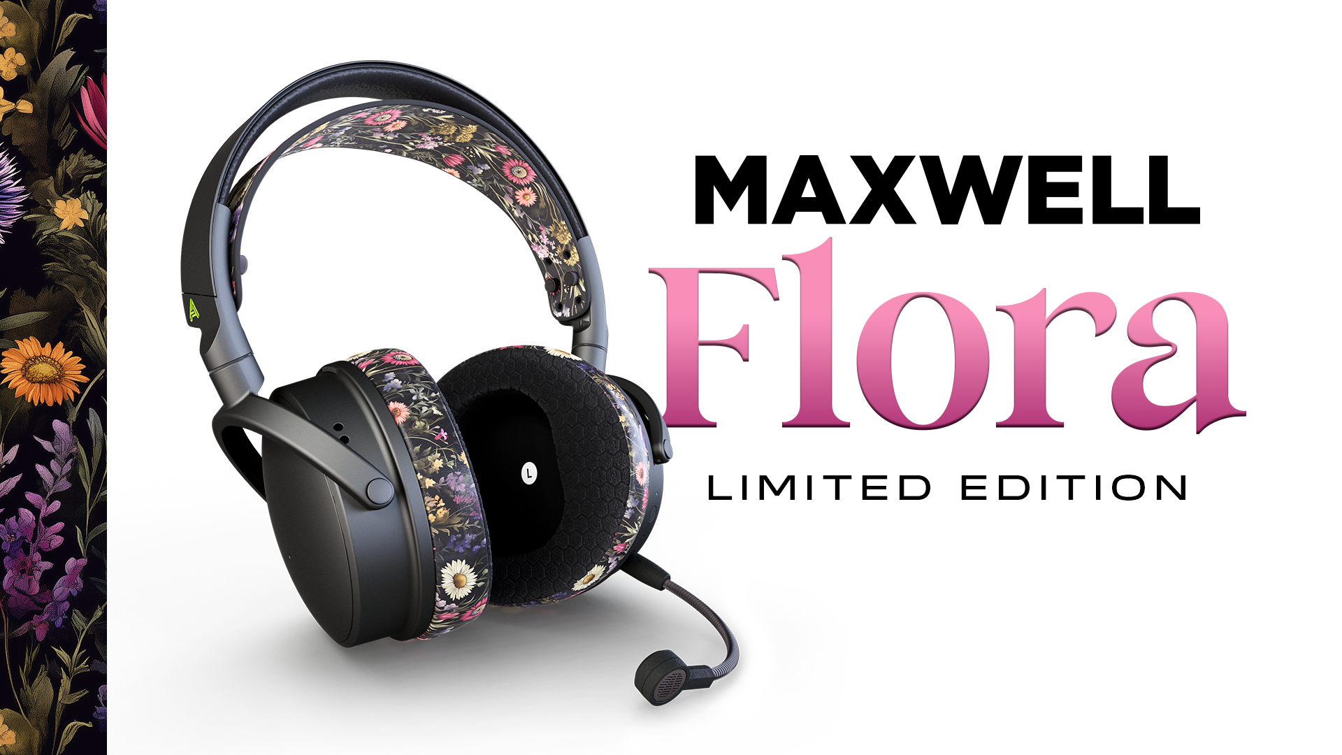 Audeze Maxwell Flora Limited Edition