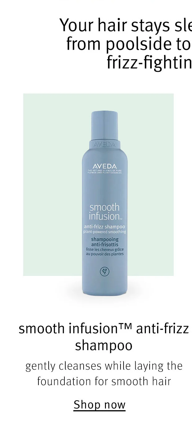 smooth infusion anti-frizz shampoo