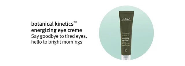 botanical kinetics energizing eye creme Say goodbye to tired eyes, hello to bright mornings
