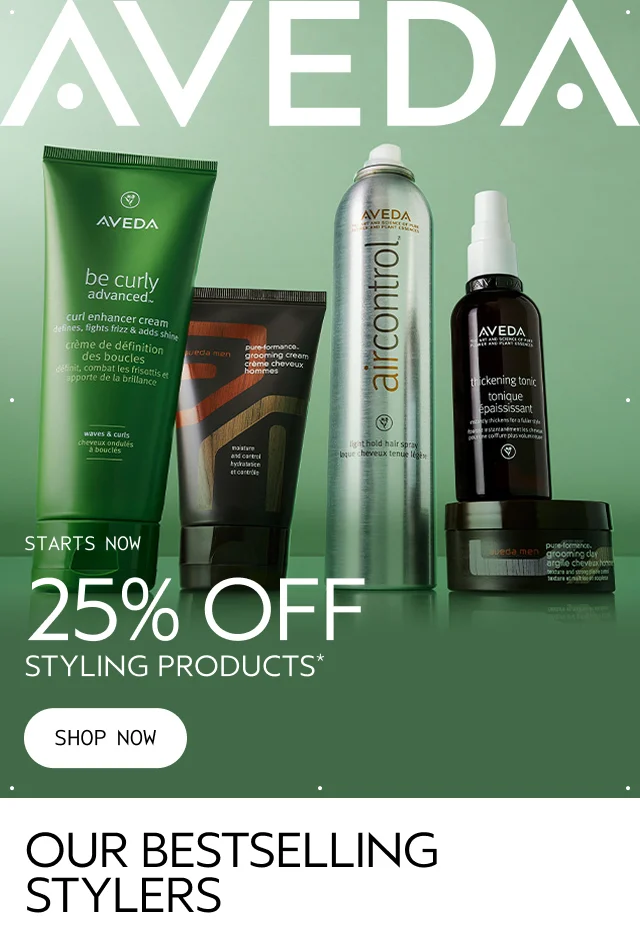 25% OFF STYLING PRODUCTS