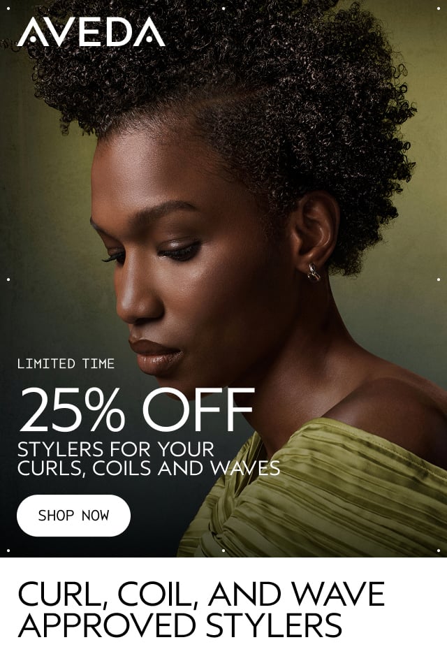 LIMITED TIME 25% OFF STYLERS FOR YOUR CURLS, COILS AND WAVES