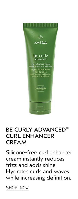 BE CURLY ADVANCED CURL ENHANCER CREAM Silicone-free curl enhancer cream instantly reduces frizz and adds shine. Hydrates curls and waves while increasing definition.