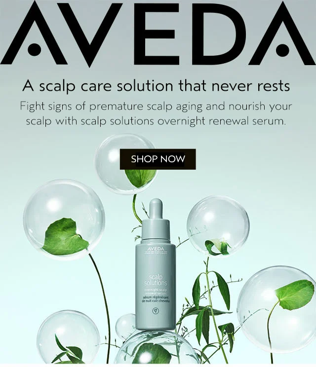 A scalp care solution that never rests Fight signs of premature scalp aging and nourish your scalp with scalp solutions overnight renewal serum.