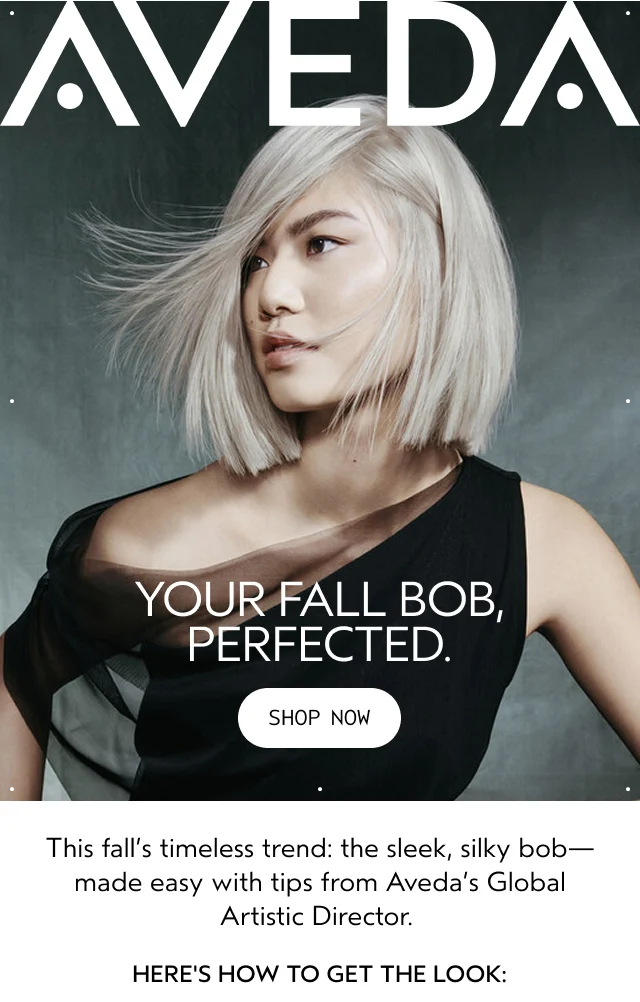 YOUR FALL BOB, PERFECTED.
