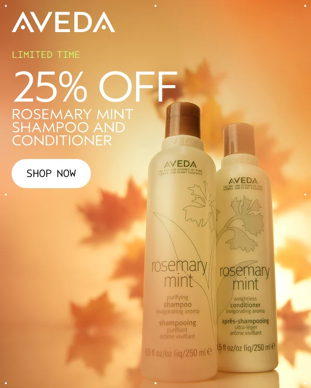 LIMITED TIME 25% OFF ROSEMARY MINT SHAMPOO AND CONDITIONER
