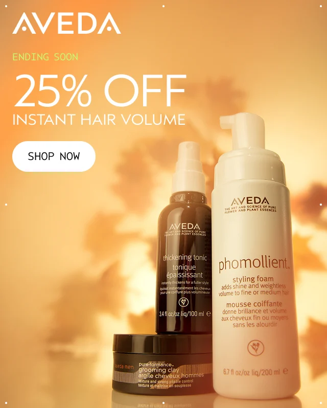 ENDING SOON 25% OFF INSTANT HAIR VOLUME