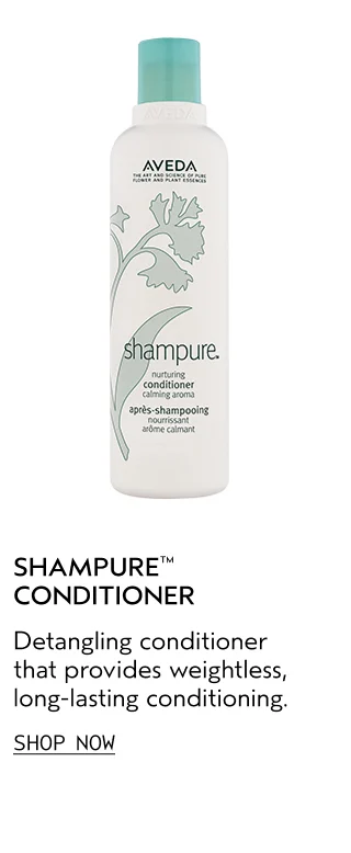 SHAMPURE CONDITIONER Detangling conditioner that provides weightless, long-lasting conditioning.