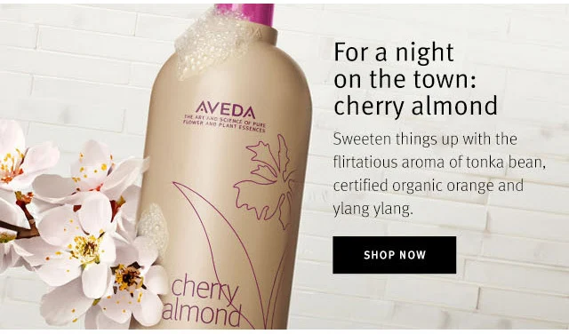 For a night on the town: cherry almond