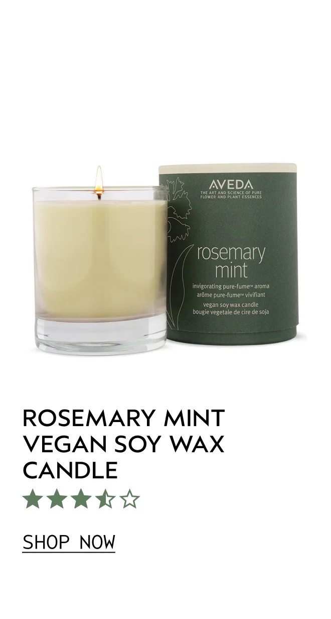 ROSEMARY MINT VEGAN SOY WAX CANDLE