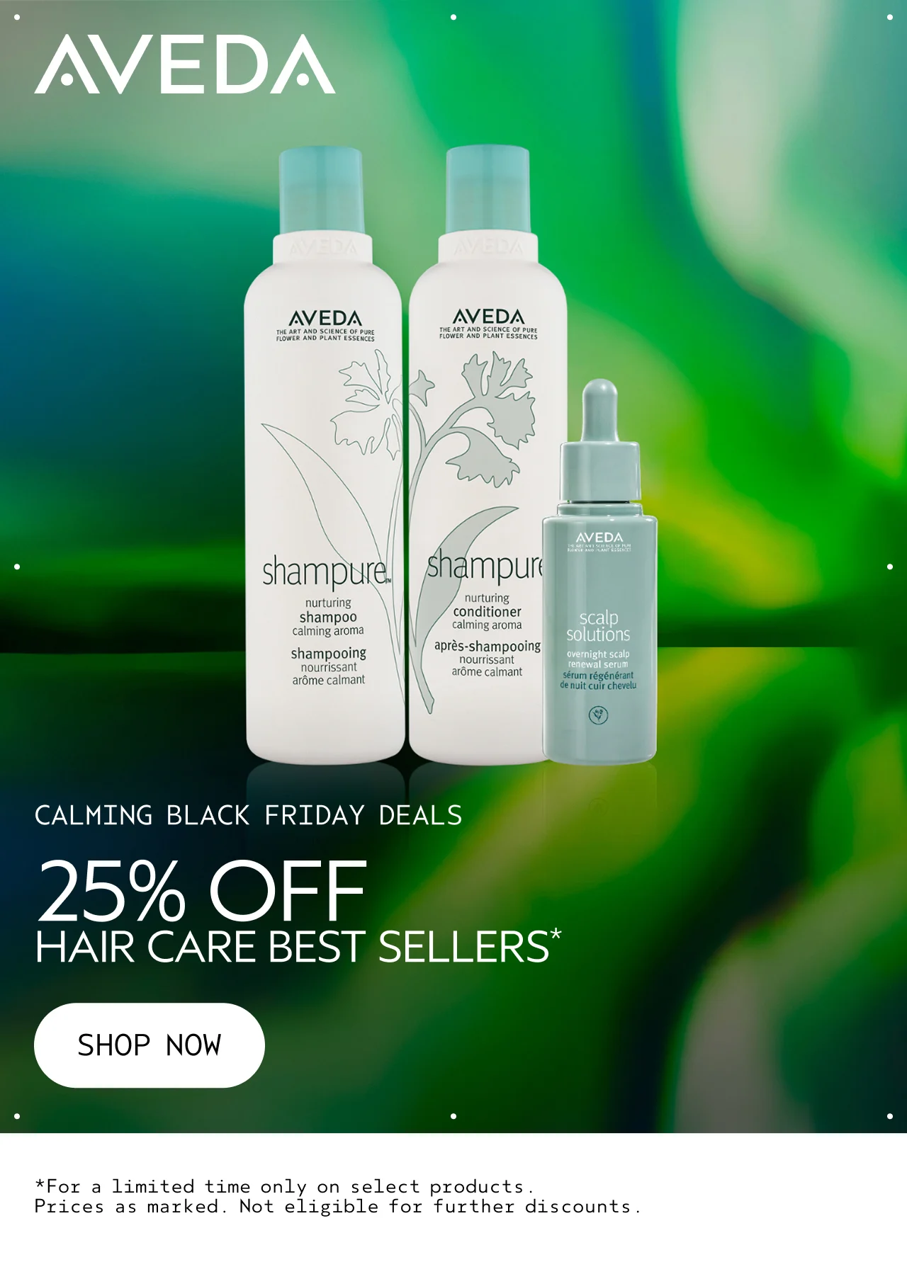 CALMING BLACK FRIDAY DEALS 25% OFF HAIR CARE BEST SELLERS SHOP NOW