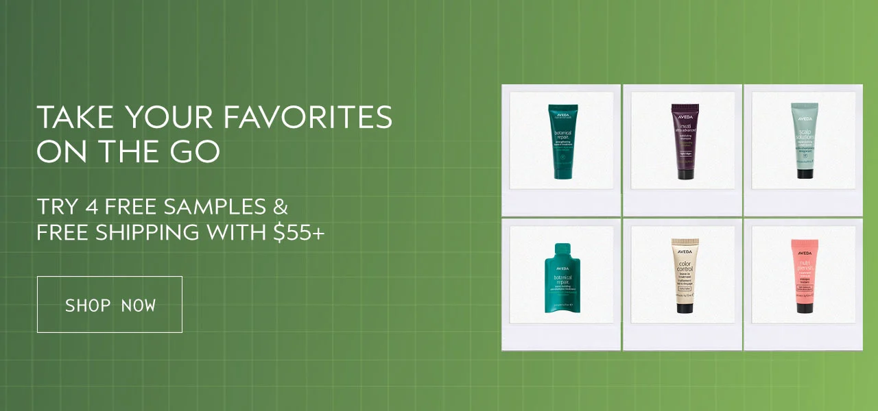 TAKE YOUR FAVORITES ON THE GO TRY 4 FREE SAMPLES & FREE SHIPPING WITH $55+