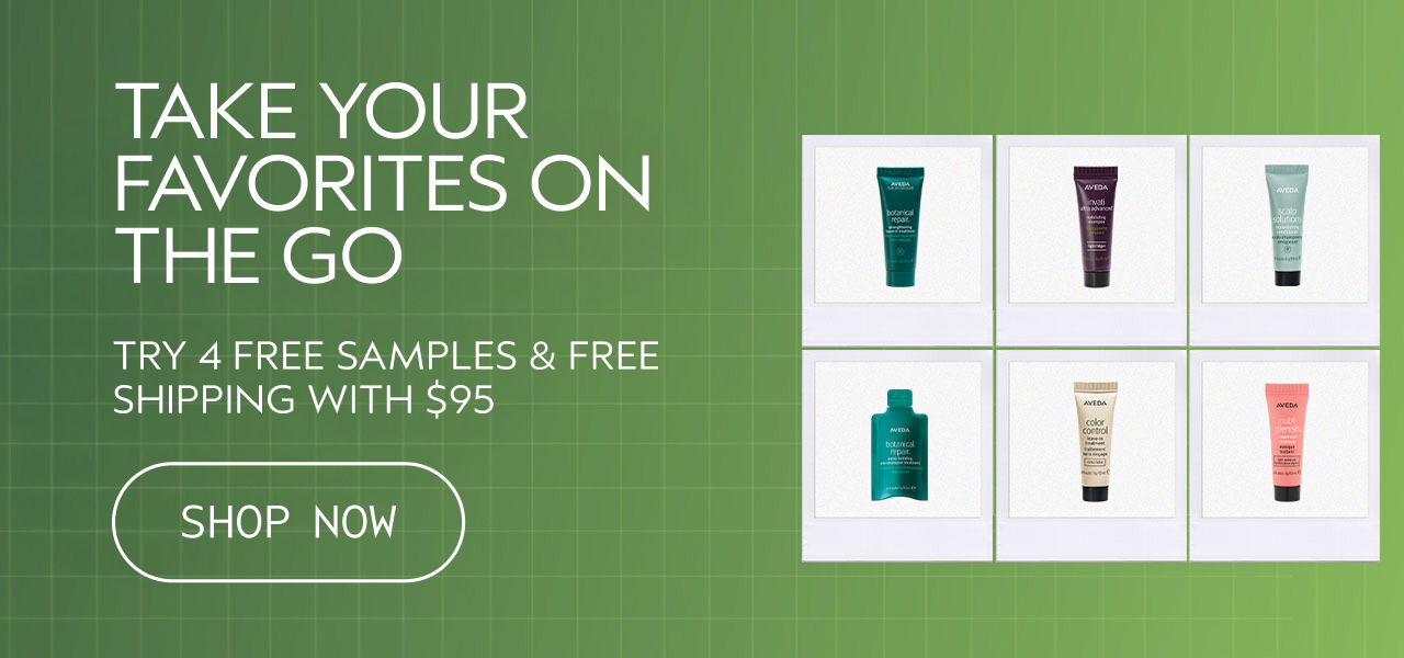 TAKE YOUR FAVORITES ON THE GO TRY 4 FREE SAMPLES & FREE SHIPPING WITH $55+