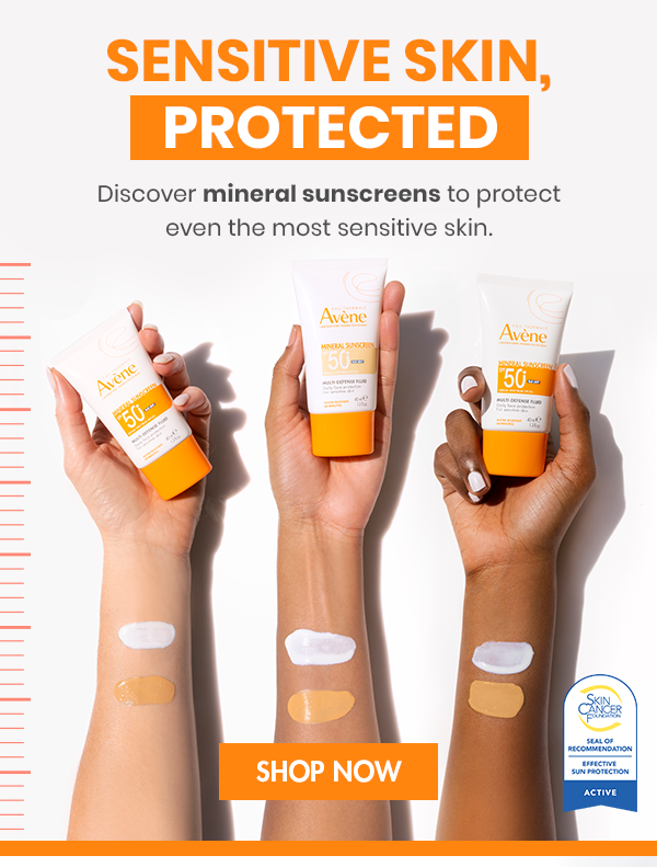 Sensitive Skin, Protected. Shop Now.