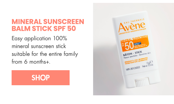 Mineral Sunscreen Balm Stick SPF 50