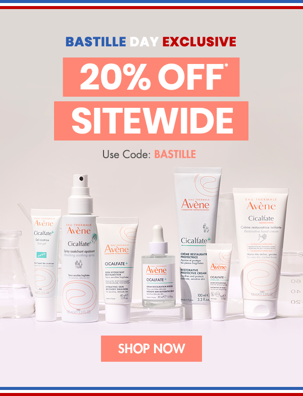 Bastille Day Exclusive. 20% Off Sitewide. Use code BASTILLE