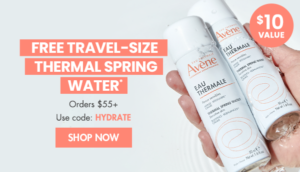 Free Travel Size Thermal Spring Water with $55+ purchase