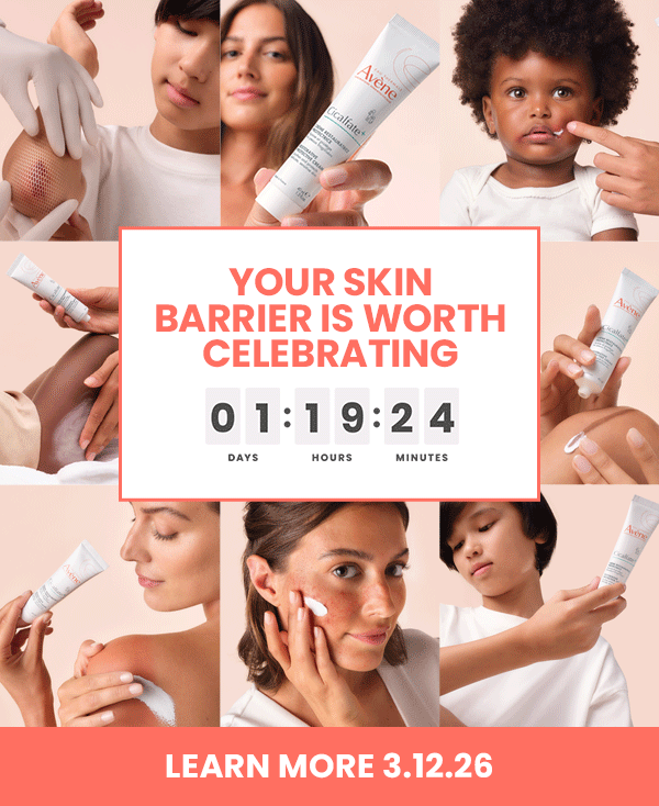 You Skin Barrier Is Worth Celebrating. Learn More 3.12.26.