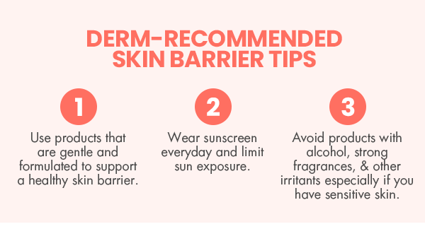 Derm-Recommended Skin Barrier Tips