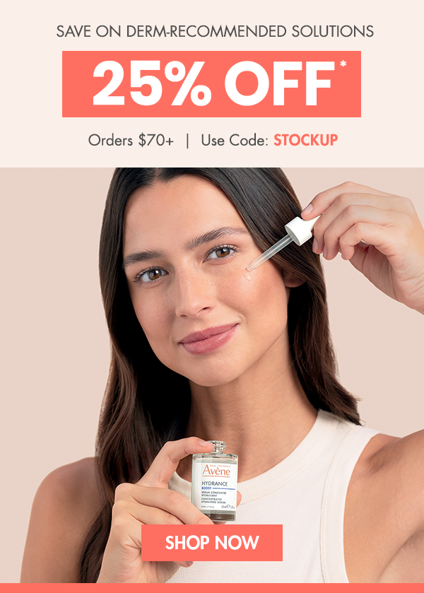 25% Off orders $70+* with code: STOCKUP
