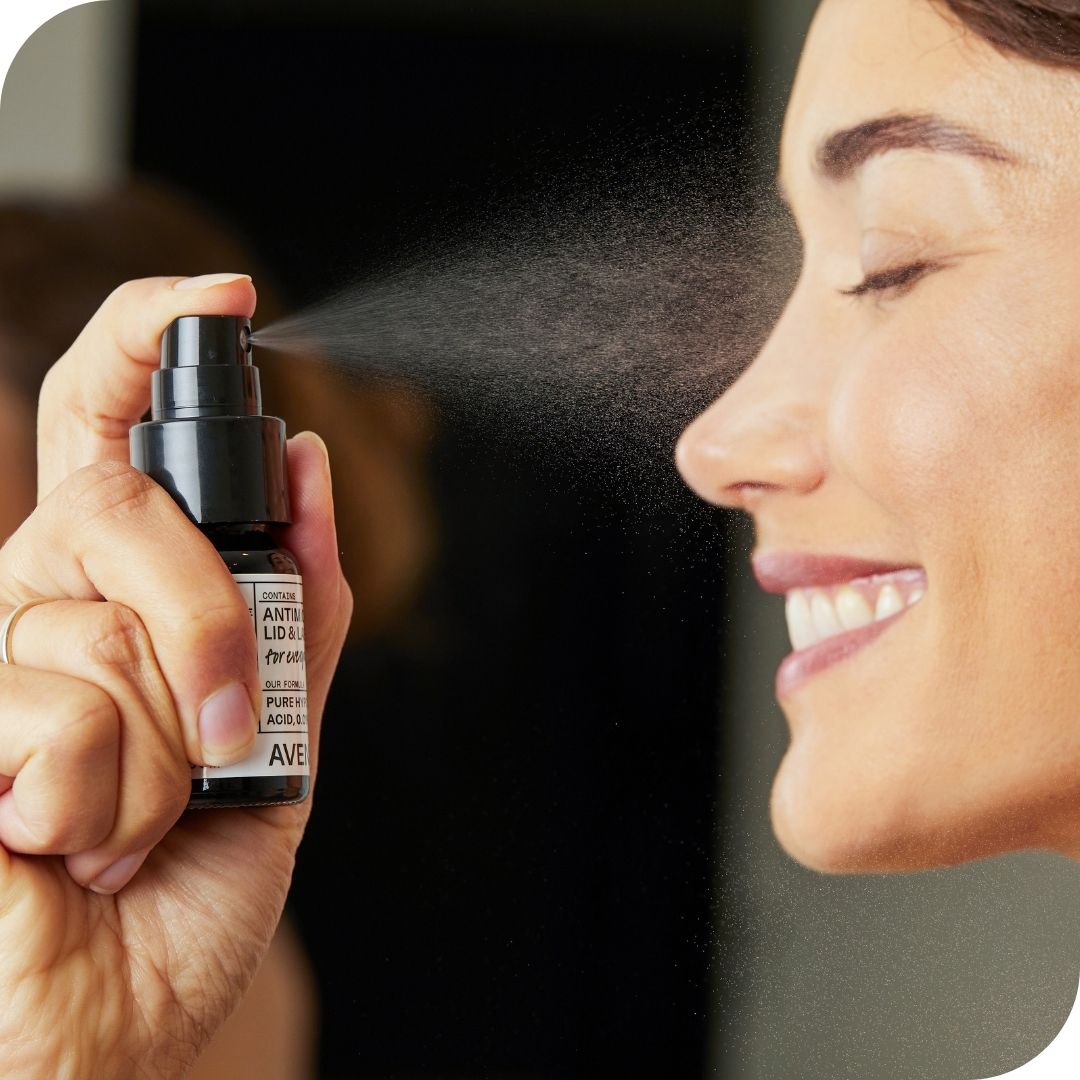 Just spray twice a day!