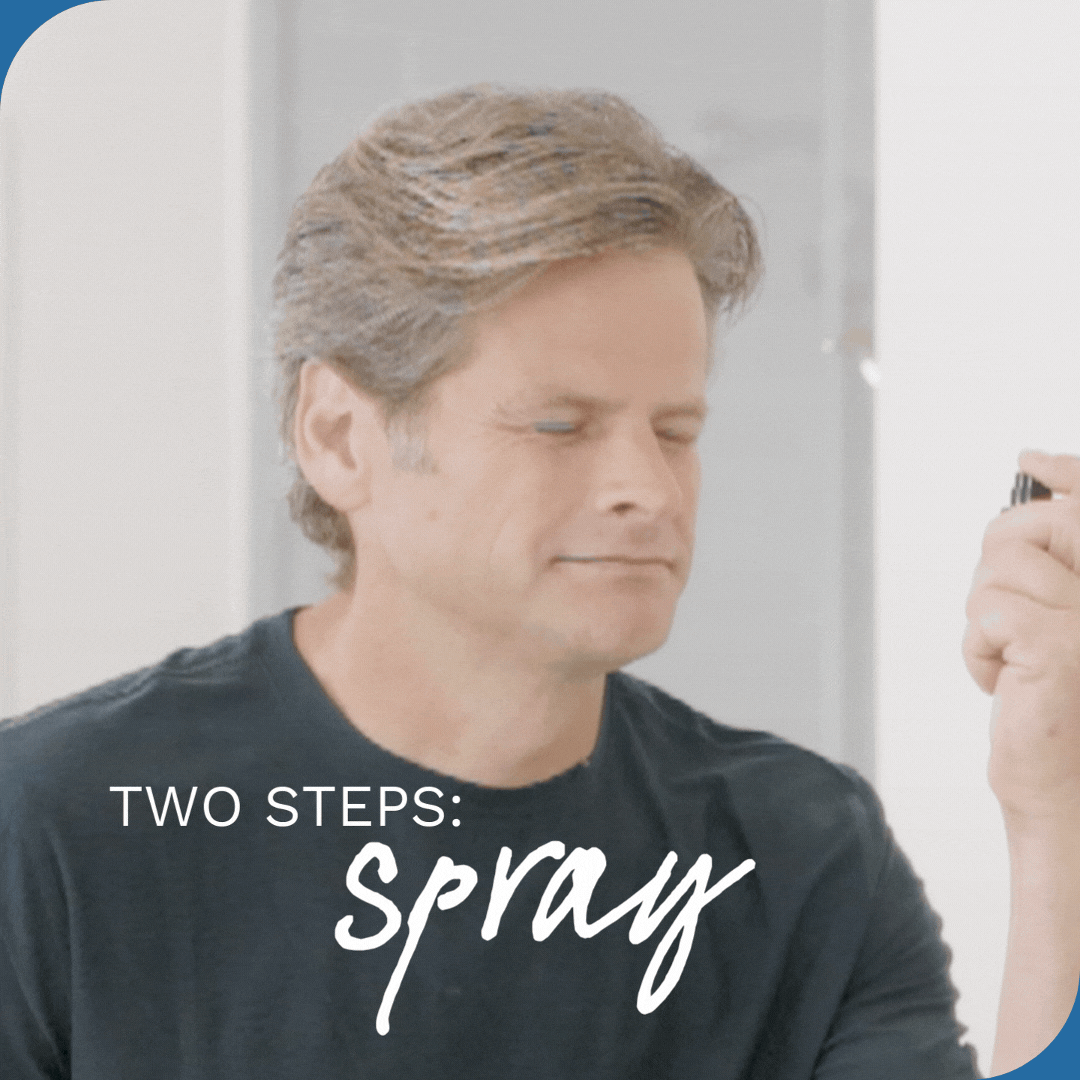 Two steps for healthy eyes.