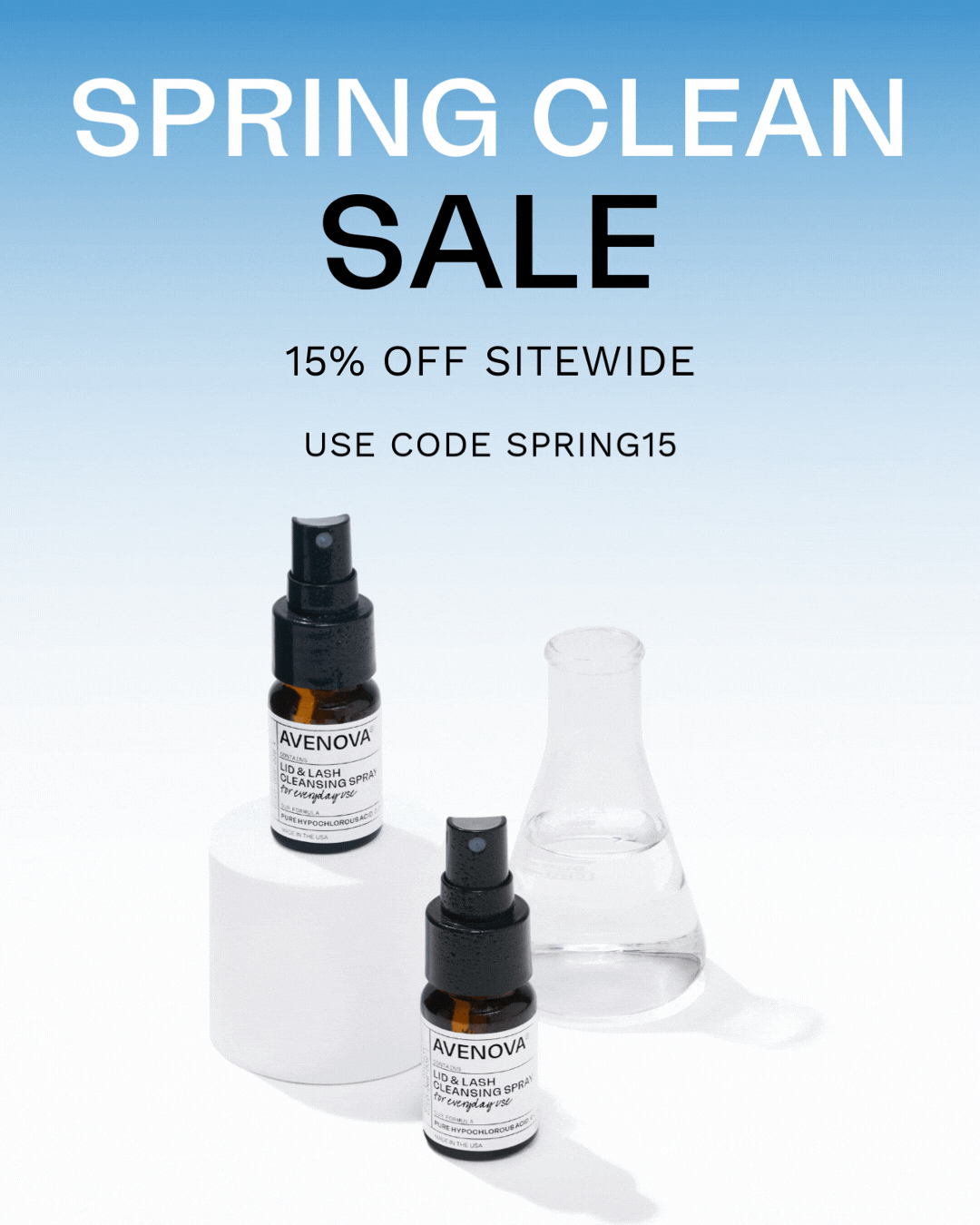 SPRING SAVINGS - 15% OFF