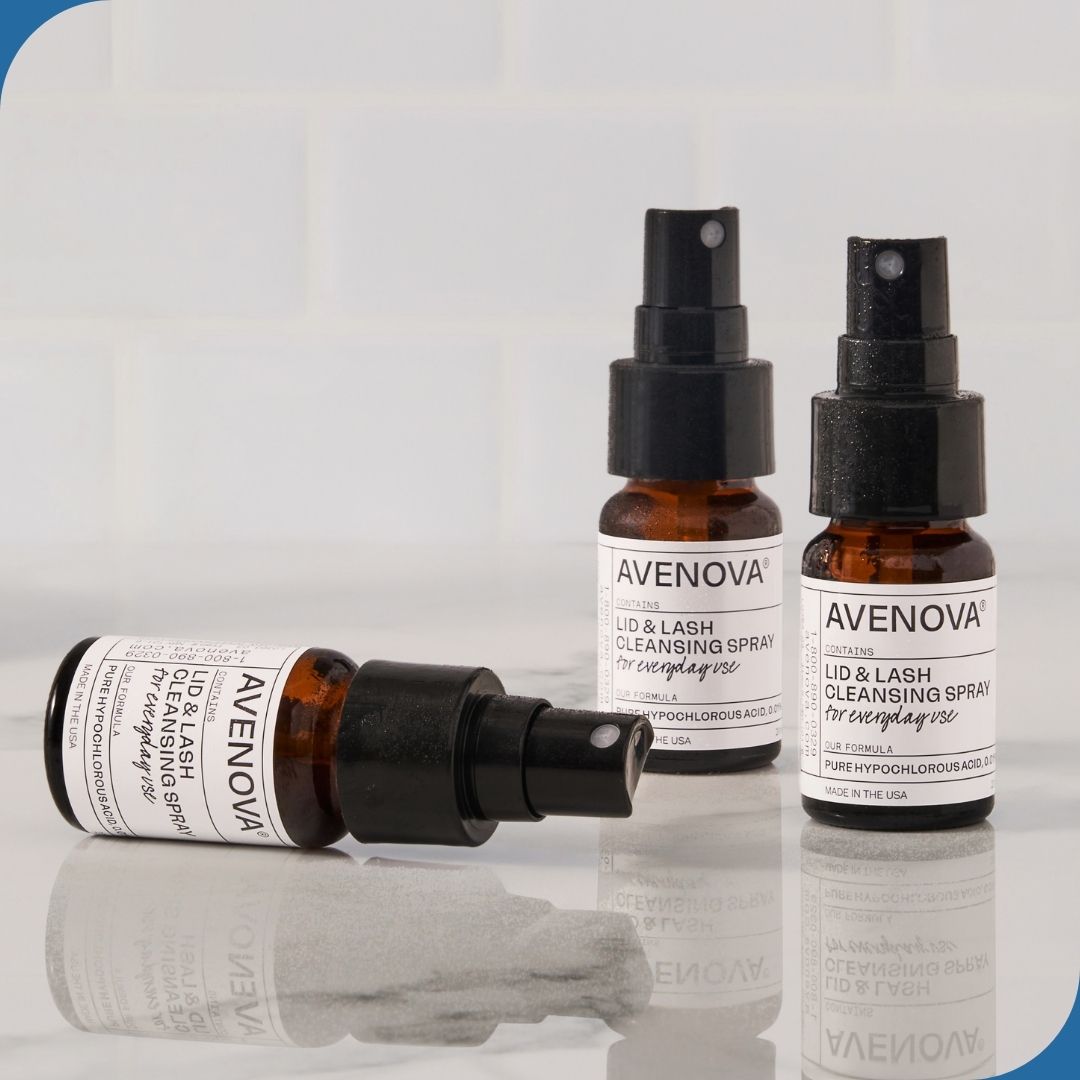 Avenova Lid & Lash Cleanser 3-Pack