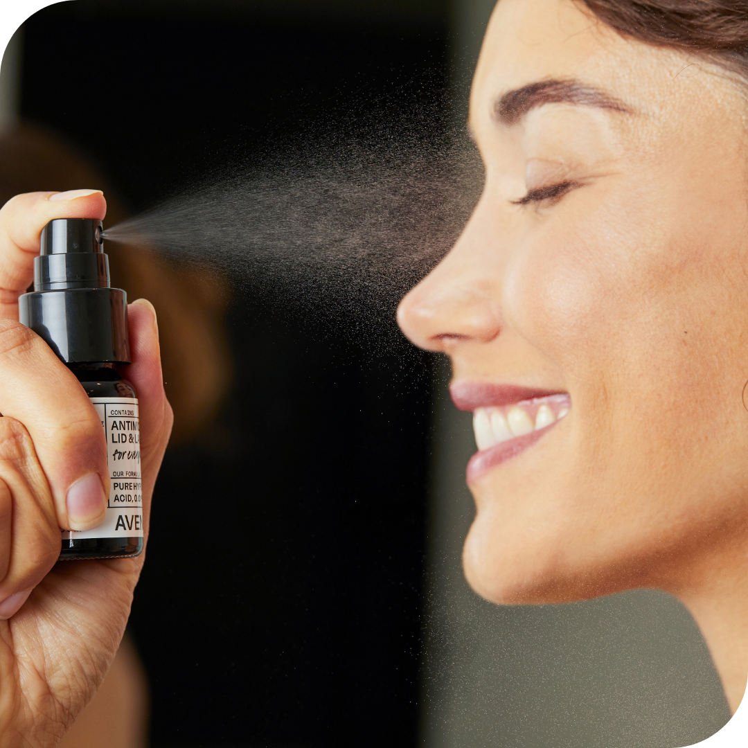 Cleanse & calm irritated, dry eyes.