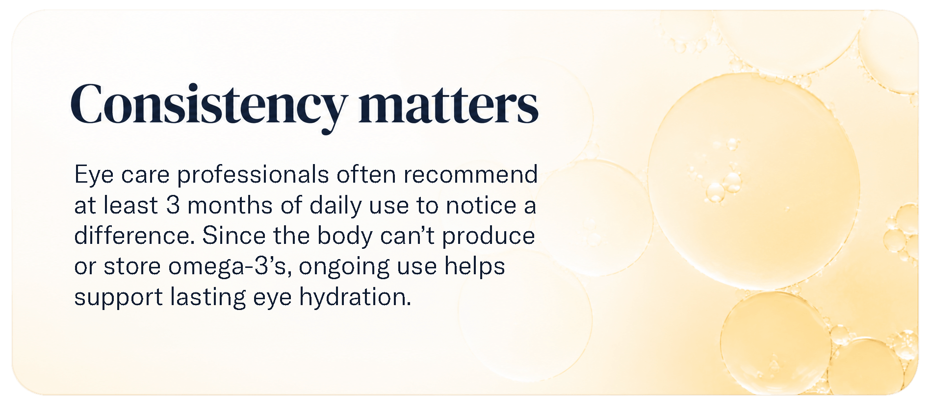 Consistency Matters