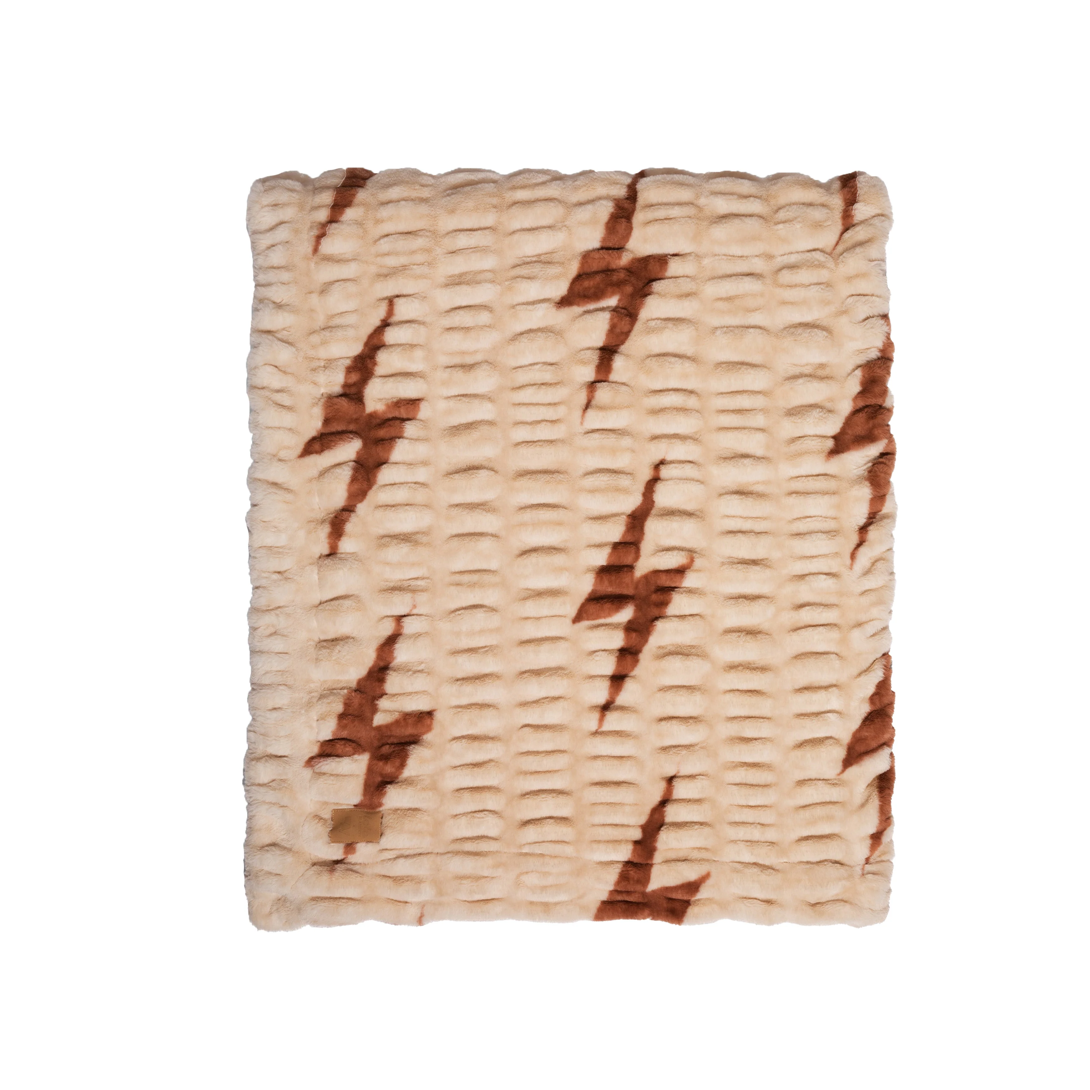 Image of Aviator Nation x Lola Blanket - Beige // Copper Bolt